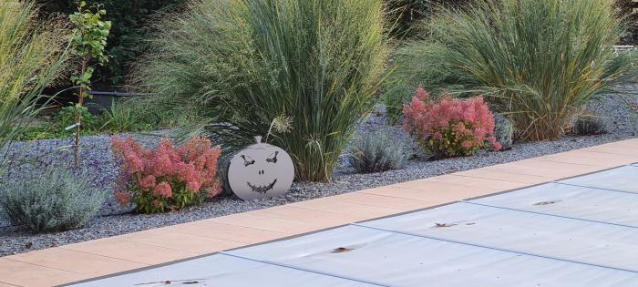 Gartendeko - Kürbis 3D