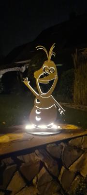 Gartendeko - Schneemann 3D