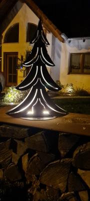 Gartendeko - Tannenbaum 3D