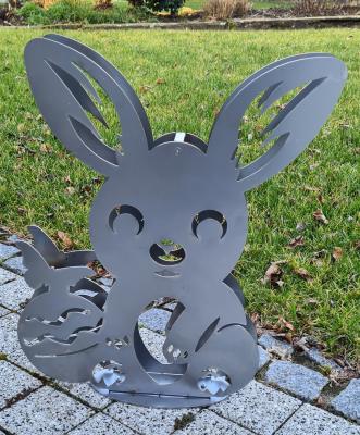 Gartendeko - Stups der Hase 3D